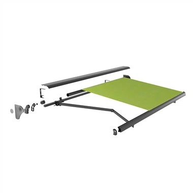 Pusiau kasetės markizės dalys